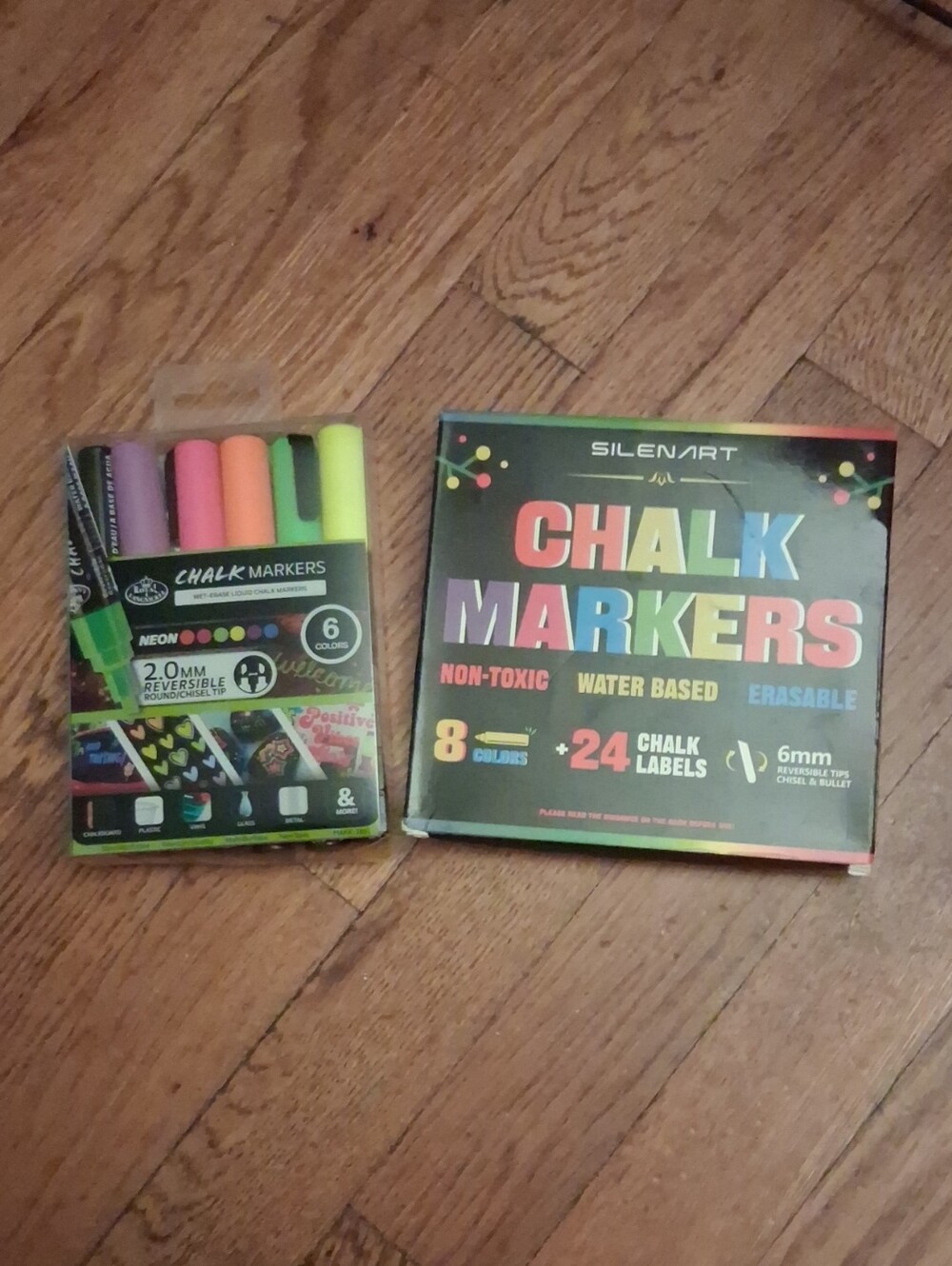 Two Unopened Packages Of Chalk Markers
